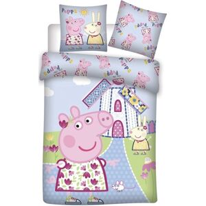 Licens Greta Gris Väderkvarn Sängkläder - 2-i-1 Bomull Licens Greta Gris Väderkvarn Sängkläder - 2-i-1 Bomull