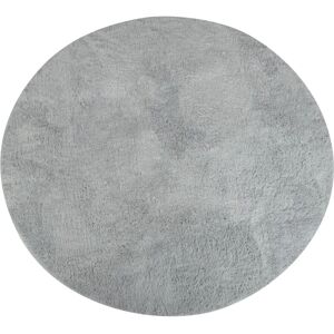 Nordstrand Home Rund gråtæppe - Diameter 160 cm - Holdbart polyester Nordstrand Home Rund gråtæppe - Diameter 160 cm - Holdbart polyester