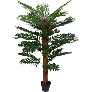 Home-tex Tropisk palme - 140 cm høy - Kunstig palme med mosepinne i svart krukke Home-tex Tropisk palme - 140 cm høy - Kunstig palme med mosepinne i svart krukke