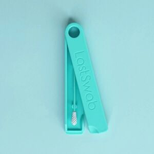 LastSwab Turquoise Coton-Tige Réutilisable - Coton-tige en coton - Publicité LastSwab Turquoise Coton-Tige Réutilisable - Coton-tige en coton - Publicité