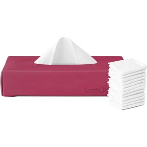 LastObject LastTissue Box Rouge - Boîte à serviettes en coton réutilisables - Publicité LastObject LastTissue Box Rouge - Boîte à serviettes en coton réutilisables - Publicité