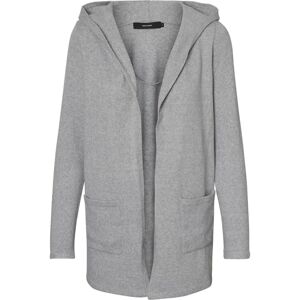Vero Moda Vmdoffy Ls Open Hood Cardigan Ga Noos (10235948) - light grey Vero Moda Vmdoffy Ls Open Hood Cardigan Ga Noos (10235948) - light grey