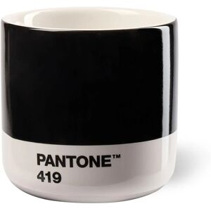 Taza Macchiato Pantone 100ml Negra - Taza de café Taza Macchiato Pantone 100ml Negra - Taza de café