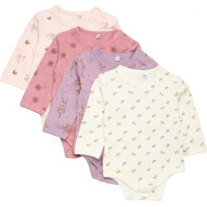 Pippi Dusty Rose Baby Body - Långärmad 12 mån Pippi Dusty Rose Baby Body - Långärmad 12 mån