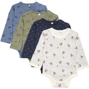 Pippi 3819-959 Långärmad Baby Body - Djupt Lichen Grön - Baby Bodysuit Pippi 3819-959 Långärmad Baby Body - Djupt Lichen Grön - Baby Bodysuit