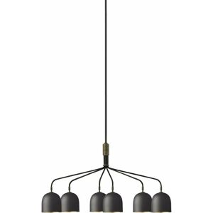 Lustre Howard à 6 bras - Noir - Publicité Lustre Howard à 6 bras - Noir - Publicité