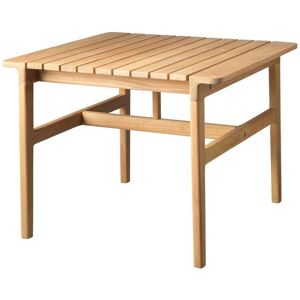 FDB Møbler Sammen Ulkotilojen Loungepöytä - Teakki Luonnollinen FDB Møbler Sammen Ulkotilojen Loungepöytä - Teakki Luonnollinen