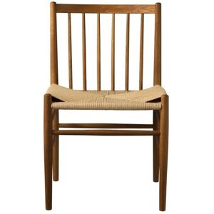 Jørgen Bækmark - Røget Eg/Natur Flet - 45cm - Stol Jørgen Bækmark - Røget Eg/Natur Flet - 45cm - Stol