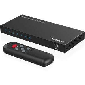 MicroConnect 4K@60Hz HDMI Switch 4x1 - Videomønsterbryter MicroConnect 4K@60Hz HDMI Switch 4x1 - Videomønsterbryter