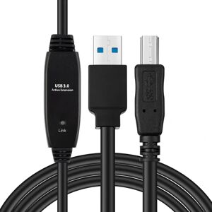 MicroConnect USB Cable - Active 10m - USB 3.2 Gen 1 - Black MicroConnect USB Cable - Active 10m - USB 3.2 Gen 1 - Black