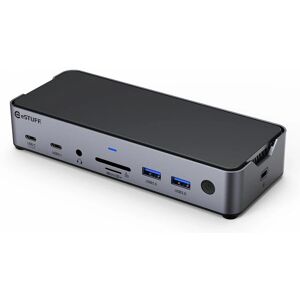 eSTUFF GLB232006 Laptop Docking Station - Triple USB-C, 4K Output eSTUFF GLB232006 Laptop Docking Station - Triple USB-C, 4K Output
