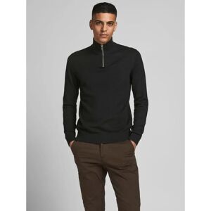 Jack & Jones Emil Halv Dragkedja Tröja (12189339) - svart Jack & Jones Emil Halv Dragkedja Tröja (12189339) - svart