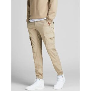 Pantalones cargo para hombre de Jack & Jones - Beige - Primavera/Verano Pantalones cargo para hombre de Jack & Jones - Beige - Primavera/Verano
