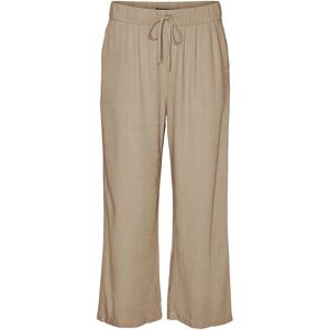 Vero Moda Pantaloni Line Cropped Linen Mix - Pantaloni Vero Moda Pantaloni Line Cropped Linen Mix - Pantaloni