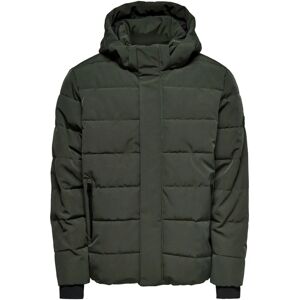 ONLY & SONS Cayson Puffa Otw - Brun 2XL Jakke ONLY & SONS Cayson Puffa Otw - Brun 2XL Jakke