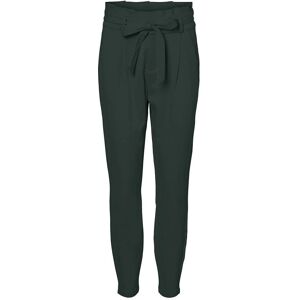 Vero Moda Eva Loose Fit Paperbag Tall Green - Pants Vero Moda Eva Loose Fit Paperbag Tall Green - Pants