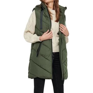 Jacqueline de Yong JDYSKYLAR Padded Hood Waistcoat - Vest Jacqueline de Yong JDYSKYLAR Padded Hood Waistcoat - Vest