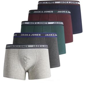 Jack & Jones Kids' Mixed Boxers - 5 Pack, Multi Jack & Jones Kids' Mixed Boxers - 5 Pack, Multi