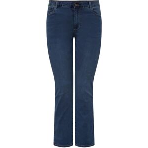 Carmakoma Høj talje Mellemblå denim jeans - Jeans Carmakoma Høj talje Mellemblå denim jeans - Jeans
