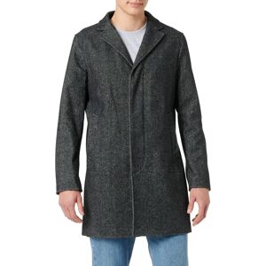 Selected Homme Grijze Wollenmixjas - Jas Selected Homme Grijze Wollenmixjas - Jas