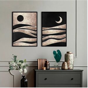 Malerifabrikken Plakat Black desert - 50x70 - Guld Malerifabrikken Plakat Black desert - 50x70 - Guld