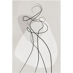 Malerifabrikken Plakat Shape of you 4 - Grå - 30X40 Malerifabrikken Plakat Shape of you 4 - Grå - 30X40