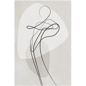 Malerifabrikken Shape of you 3 - Harmaa - Plakat 50X70 - Unisex Malerifabrikken Shape of you 3 - Harmaa - Plakat 50X70 - Unisex