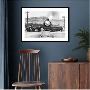 Malerifabrikken Politi patrulje plakat - 50x70cm - Svart - Unisex Malerifabrikken Politi patrulje plakat - 50x70cm - Svart - Unisex