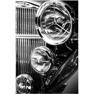 Malerifabrikken Vintage Bil Plakat - 50X70 - Svart Malerifabrikken Vintage Bil Plakat - 50X70 - Svart
