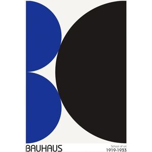 Malerifabrikken Bauhaus 3 Blå - Poster Malerifabrikken Bauhaus 3 Blå - Poster