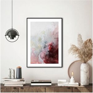 Malerifabrikken Still Water 7 - Rød - Plakat - 70X100 Malerifabrikken Still Water 7 - Rød - Plakat - 70X100