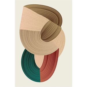 Malerifabrikken Fibers 1 Flerfarget Plakat - 70X100 Malerifabrikken Fibers 1 Flerfarget Plakat - 70X100