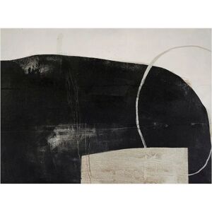 Malerifabrikken - Design Maleri / Sort Of Stone / 120x90 Cm - Svart - Maleri Malerifabrikken - Design Maleri / Sort Of Stone / 120x90 Cm - Svart - Maleri