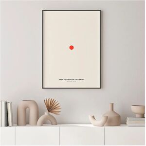 Malerifabrikken Plakat Target 1 - Beige - 50x70 cm Hjemmedekoration Malerifabrikken Plakat Target 1 - Beige - 50x70 cm Hjemmedekoration