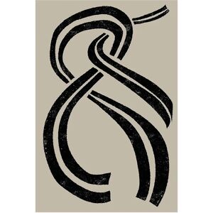 Malerifabrikken Poster Two cords Grön - 50X70 Malerifabrikken Poster Two cords Grön - 50X70