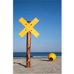 Malerifabrikken Gul og blå Plakat - 70X100 Malerifabrikken Gul og blå Plakat - 70X100