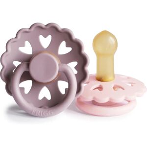 Lot de 2 sucettes en caoutchouc naturel Frigg - Petite Sirène & Reine des Neiges - 2 pcs - Publicité Lot de 2 sucettes en caoutchouc naturel Frigg - Petite Sirène & Reine des Neiges - 2 pcs - Publicité