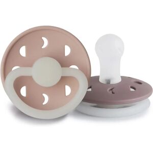 Frigg Månefase Silikon Smokk - 0-6M - Elegant & Ventilerende Frigg Månefase Silikon Smokk - 0-6M - Elegant & Ventilerende