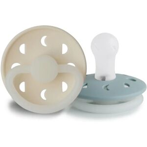 Frigg Napp i silikon Månfas Blå Natt/Cream Night 6-18M - baby pacifier Frigg Napp i silikon Månfas Blå Natt/Cream Night 6-18M - baby pacifier
