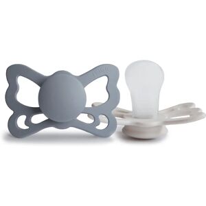 Frigg Pack 2 Chupetas de Silicone Borboleta - 6-18M Frigg Pack 2 Chupetas de Silicone Borboleta - 6-18M
