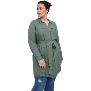 Vero Moda Curve Bumpy Long Sleeve Dress (10270759) - laurel wreath Vero Moda Curve Bumpy Long Sleeve Dress (10270759) - laurel wreath