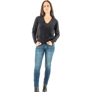 Only Piumo L/S V-neck Pullover C - Black - Women Only Piumo L/S V-neck Pullover C - Black - Women