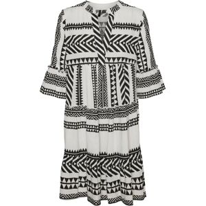 Vero Moda Vmdicthe 3/4 Tunic Exp Ga (10225127) - snow white/aop ibizablack Vero Moda Vmdicthe 3/4 Tunic Exp Ga (10225127) - snow white/aop ibizablack