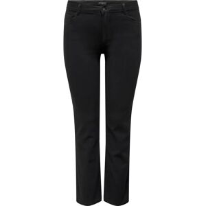 Carmakoma - W44/L34 Sorte høje talje lige ben jeans Carmakoma - W44/L34 Sorte høje talje lige ben jeans