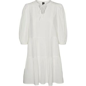 Vero Moda Pretty Tunic 3/4 Sleeve Dress (10279712) - snow white Vero Moda Pretty Tunic 3/4 Sleeve Dress (10279712) - snow white