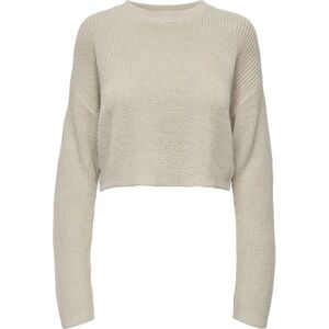 Only Malavi O Neck Sweater (15284453) - pumice stone Only Malavi O Neck Sweater (15284453) - pumice stone