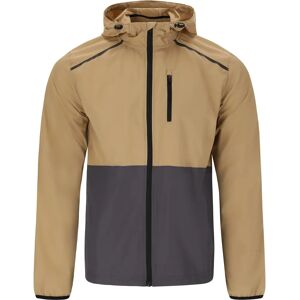 ENDURANCE Hugoee Men Beige Windproof Jacket - Jacket ENDURANCE Hugoee Men Beige Windproof Jacket - Jacket
