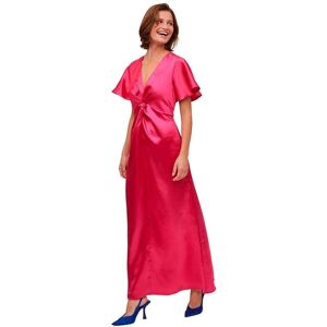 Vila Sittas Korte Ermer Lang Kjole (14084842) - pink yarrow Vila Sittas Korte Ermer Lang Kjole (14084842) - pink yarrow