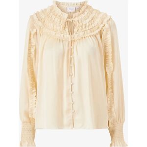 Vila - V-hals Top - Grå - 38 Kvinne - Top Vila - V-hals Top - Grå - 38 Kvinne - Top