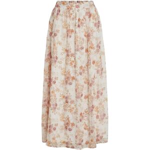 Vila Lange chiffon rok viFalia HW - Beige - Vrouw Vila Lange chiffon rok viFalia HW - Beige - Vrouw